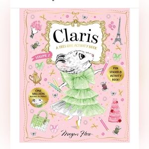 Claris A Tres Chic Activity Book Volume Oversize Paperback Megan Hess 2022